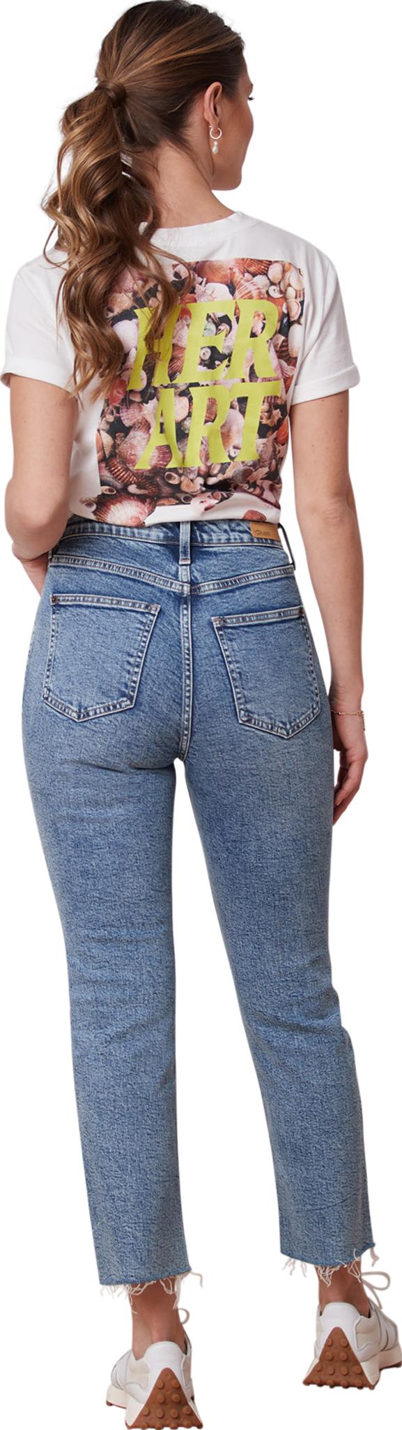 Numéro de l'image de la galerie de produits 2 pour le produit Jean coupe ajustée à taille haute Emily - Femme