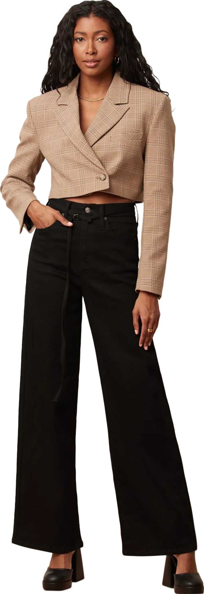 Product image for Lily High-Rise Wide Leg Jeans - Women's