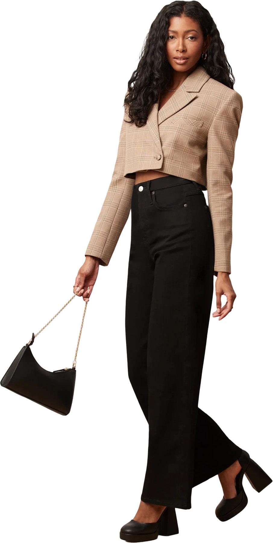 Product gallery image number 3 for product Jean à jambe large Lily - Femme