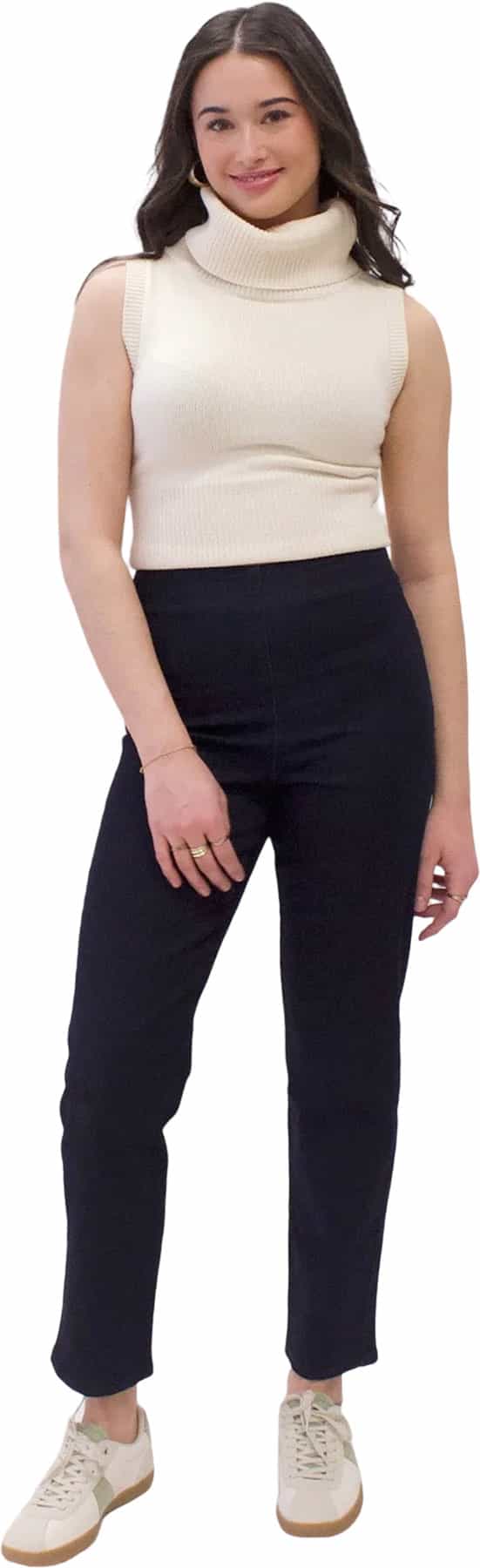 Image de produit pour Jean ajusté taille haute à enfiler Emily 28" - Femme