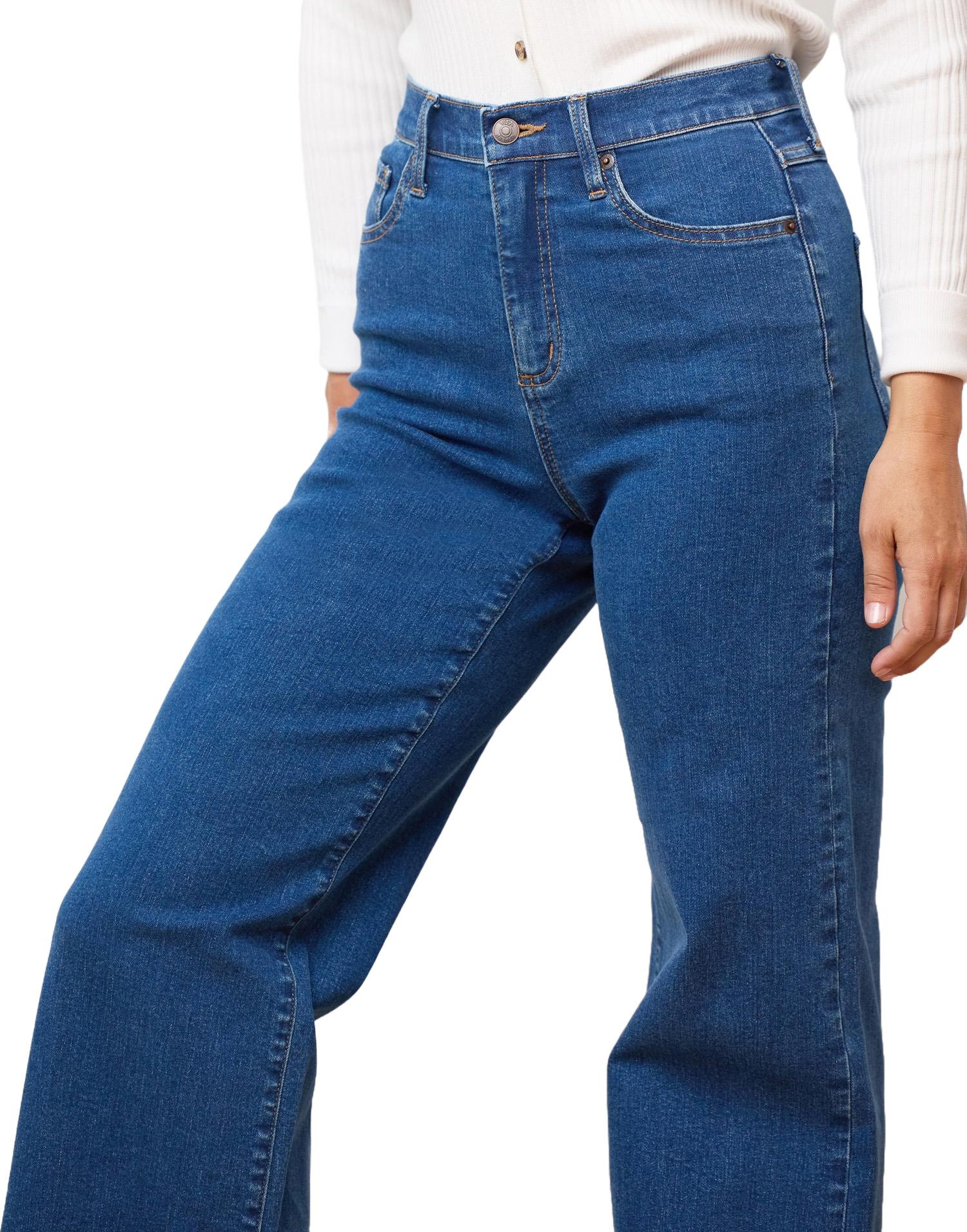 Product gallery image number 3 for product Lily Classic Wide Leg Jeans 32 Inch - Women's