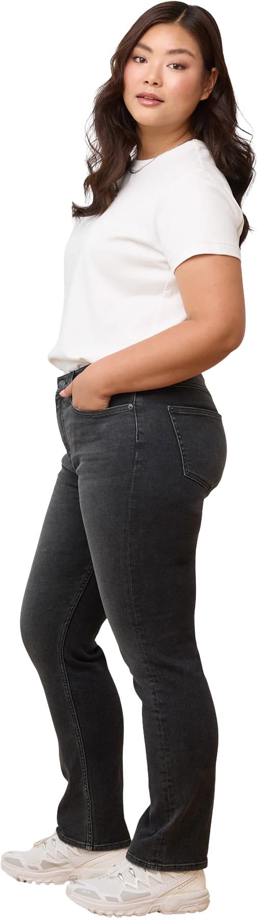 Product gallery image number 4 for product Emily Classic-Rise Slim Jeans 30" - Women's