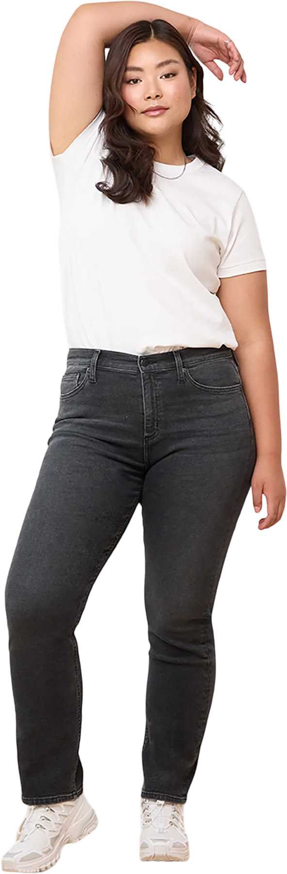 Image de produit pour Jean ajusté à taille classique Emily 30" - Femme