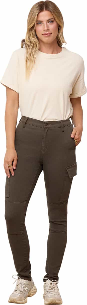 Image de produit pour Jean cargo de coupe étroite Rachel 30 - Femme