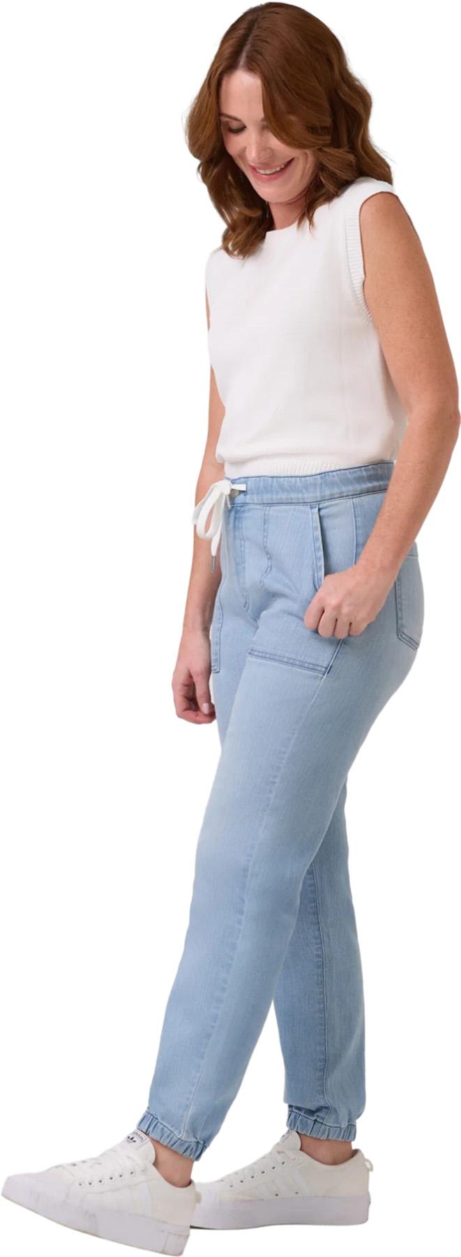 Numéro de l'image de la galerie de produits 4 pour le produit Jean décontracté à taille haute Malia - Femme