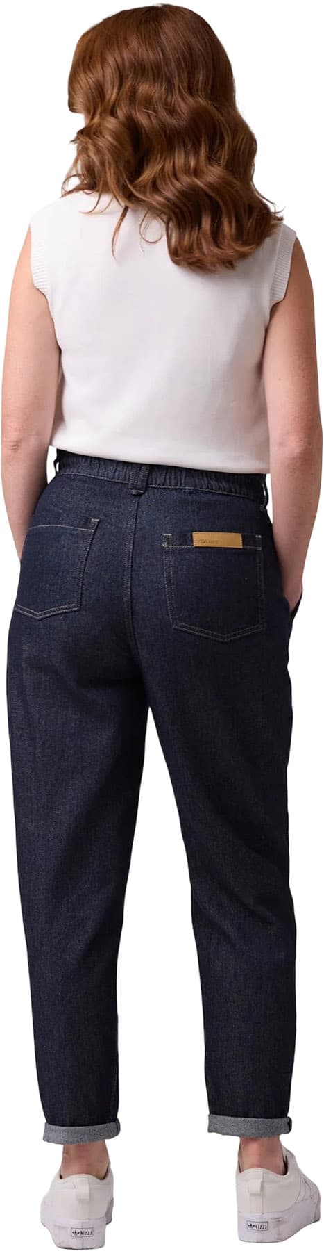 Numéro de l'image de la galerie de produits 6 pour le produit Jean décontracté taille haute Malia 25" - Femme