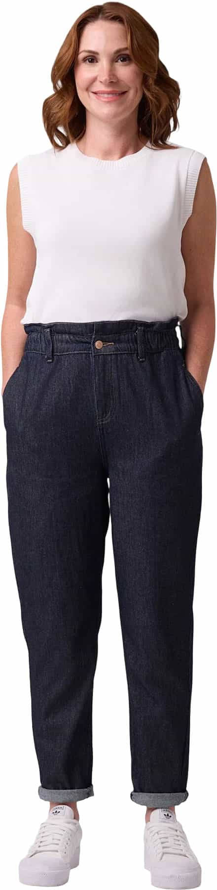 Image de produit pour Jean décontracté taille haute Malia 25" - Femme