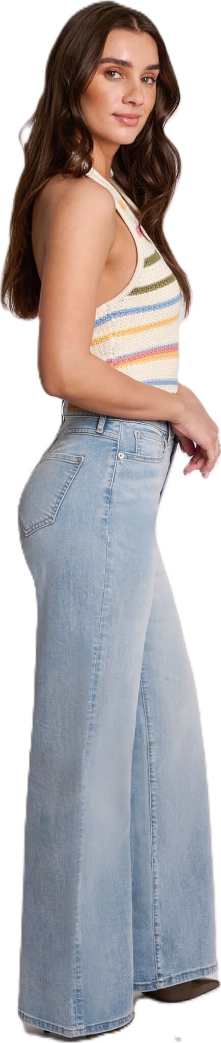 Product gallery image number 4 for product Lily High Rise Wide Leg Jeans - Women's