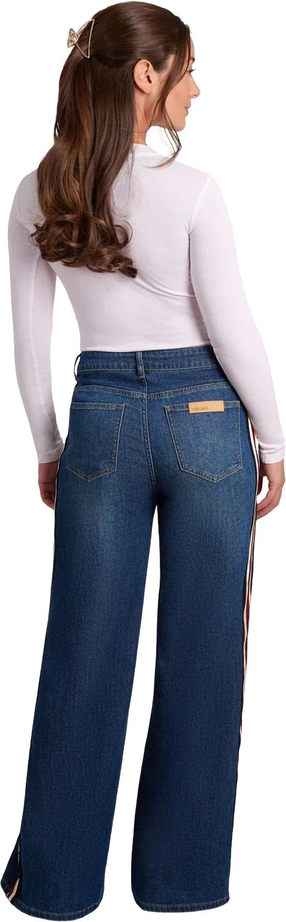 Product gallery image number 2 for product Jean à jambe large Lily - Femme