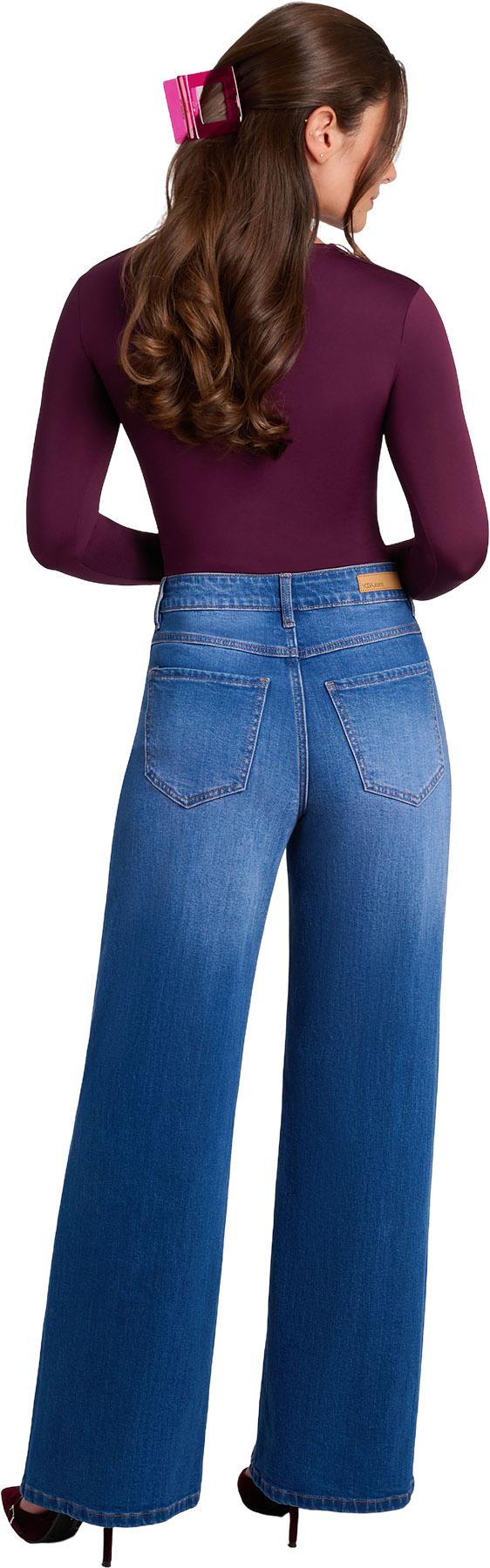 Product gallery image number 2 for product Lily Wide Leg Jeans - Women's