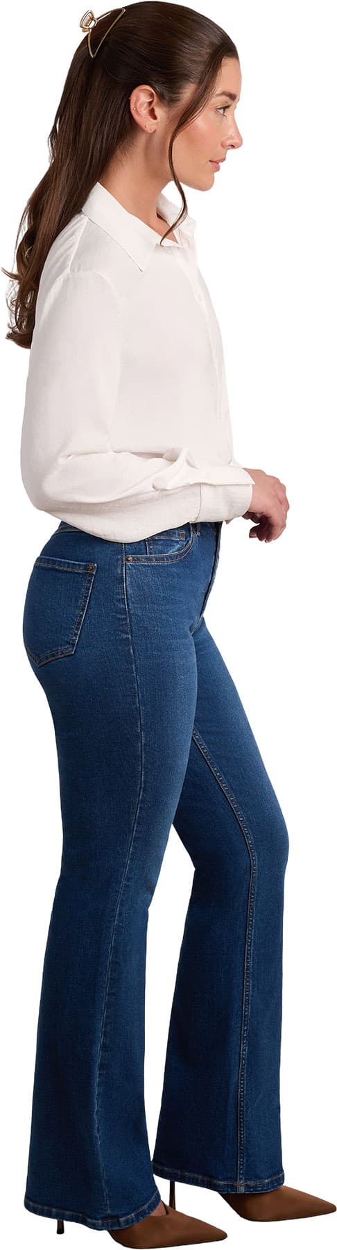 Product gallery image number 2 for product Jean bootcut Alex - Femme