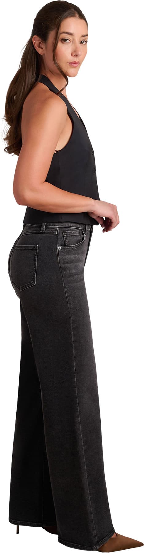 Product gallery image number 2 for product Lily Wide Leg Jeans - Women's