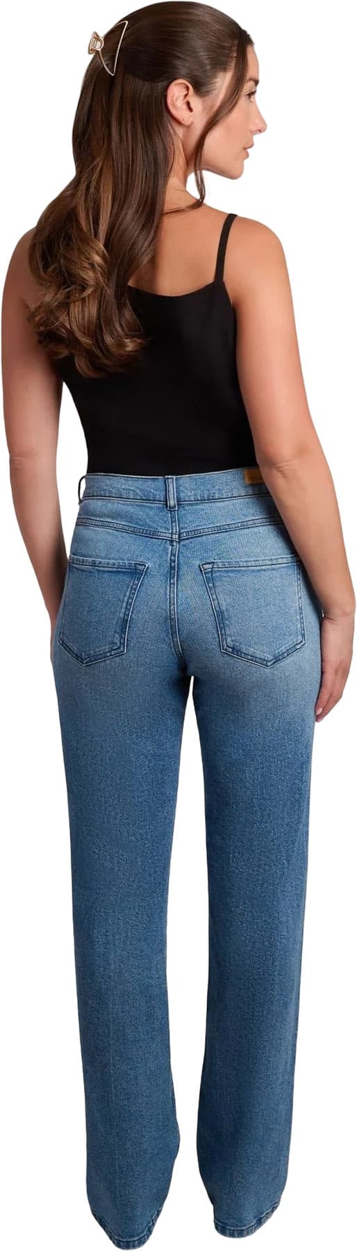 Product gallery image number 2 for product Jean droit Chloe - Femme