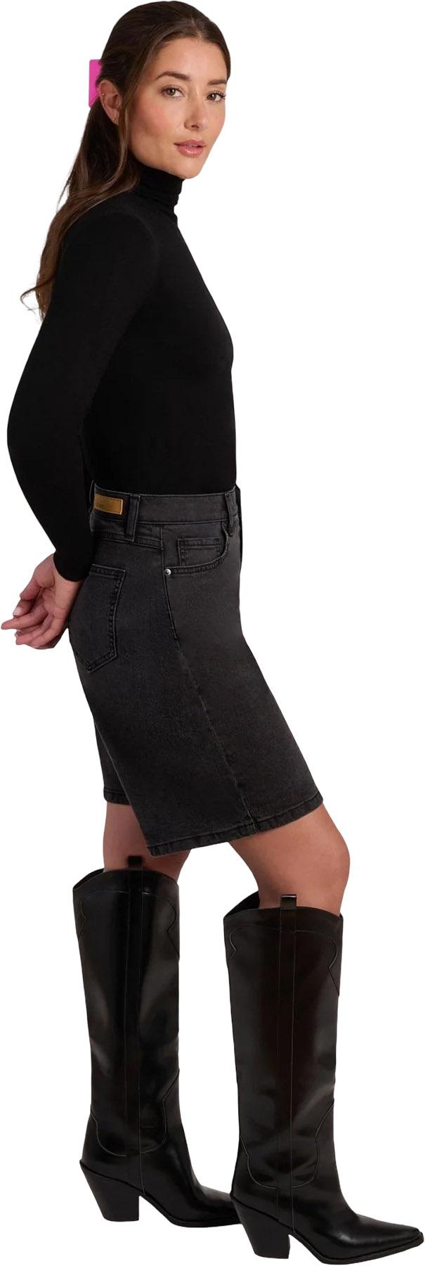 Product gallery image number 3 for product Short en denim Seren - Femme