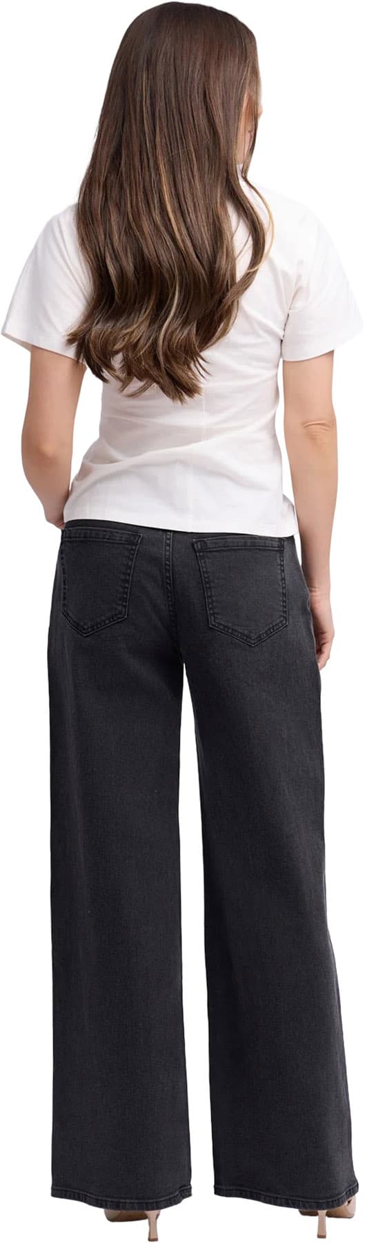 Product gallery image number 3 for product Jean à jambe large Lily - Femme