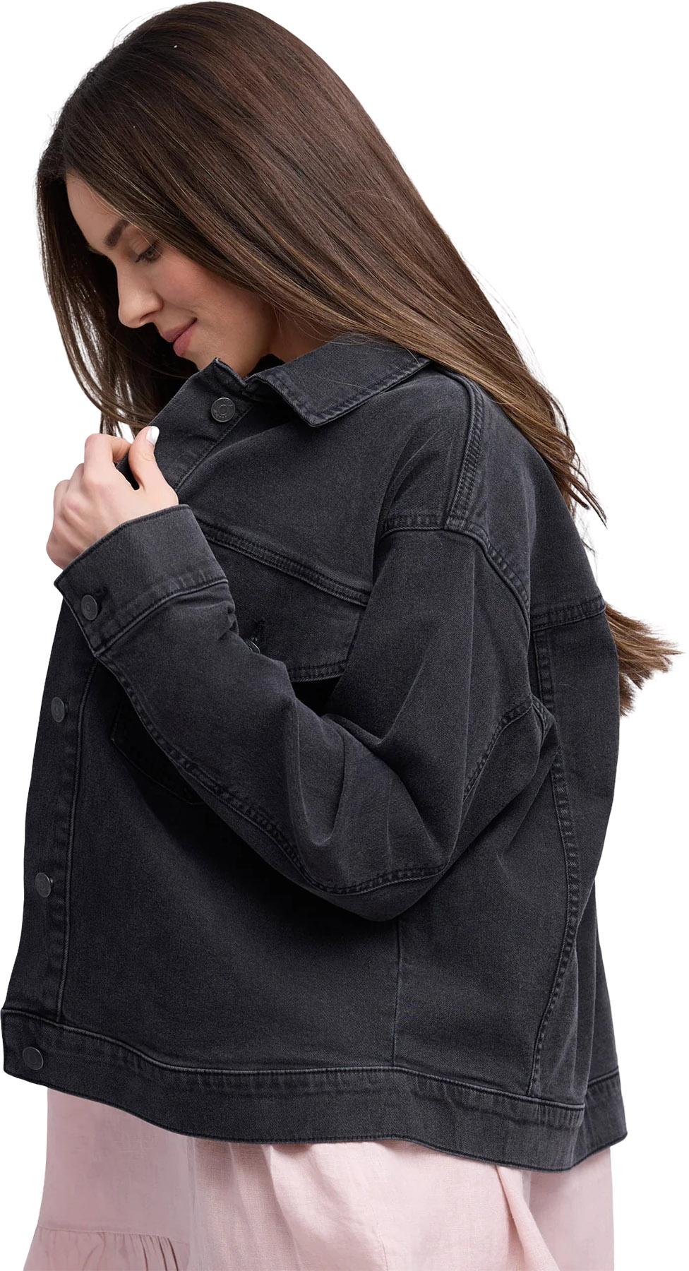 Product gallery image number 6 for product Manteau en denim - Femme