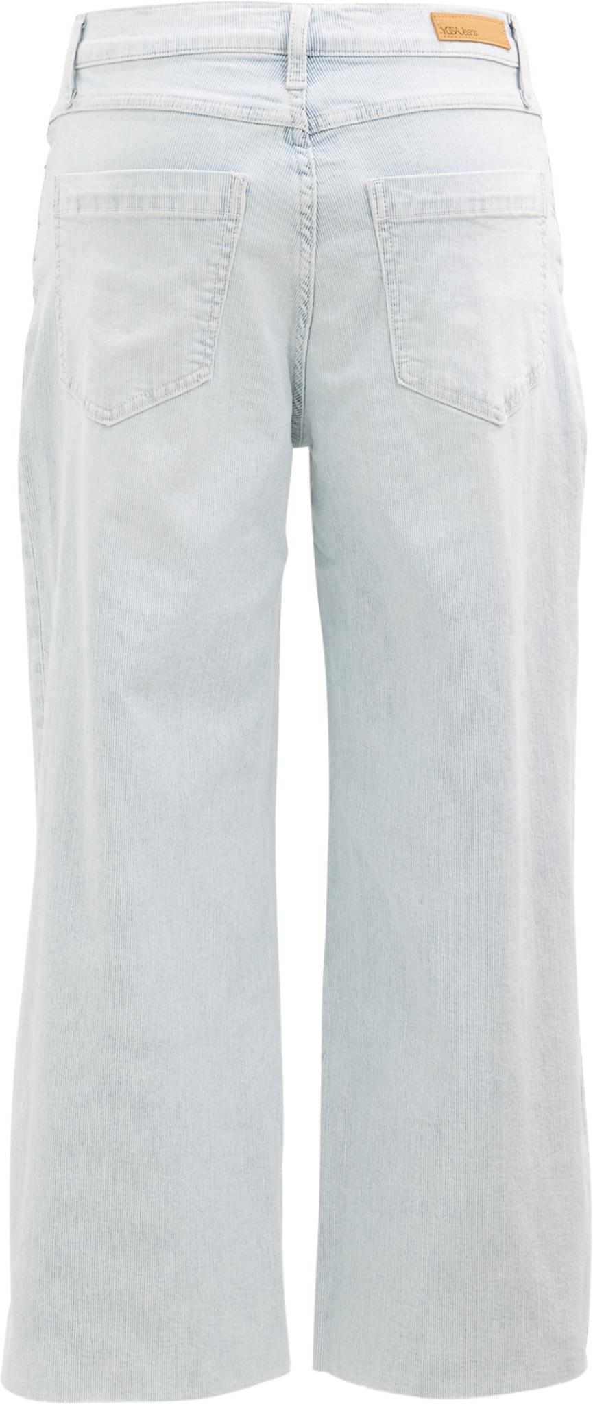 Product gallery image number 3 for product Jean de taille classique à jambe ample avec rayures Lily - Femme