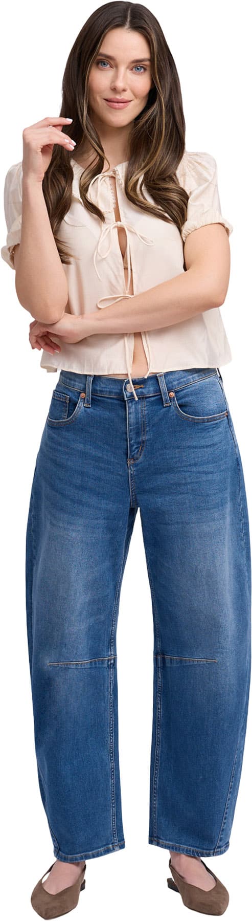 Product image for Jeans Malia Barrel Coupe Décontractée Emmanuelle - Femme