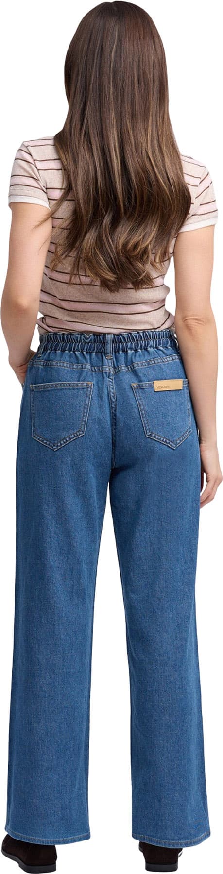 Numéro de l'image de la galerie de produits 2 pour le produit Jean à jambe large Lily - Femme