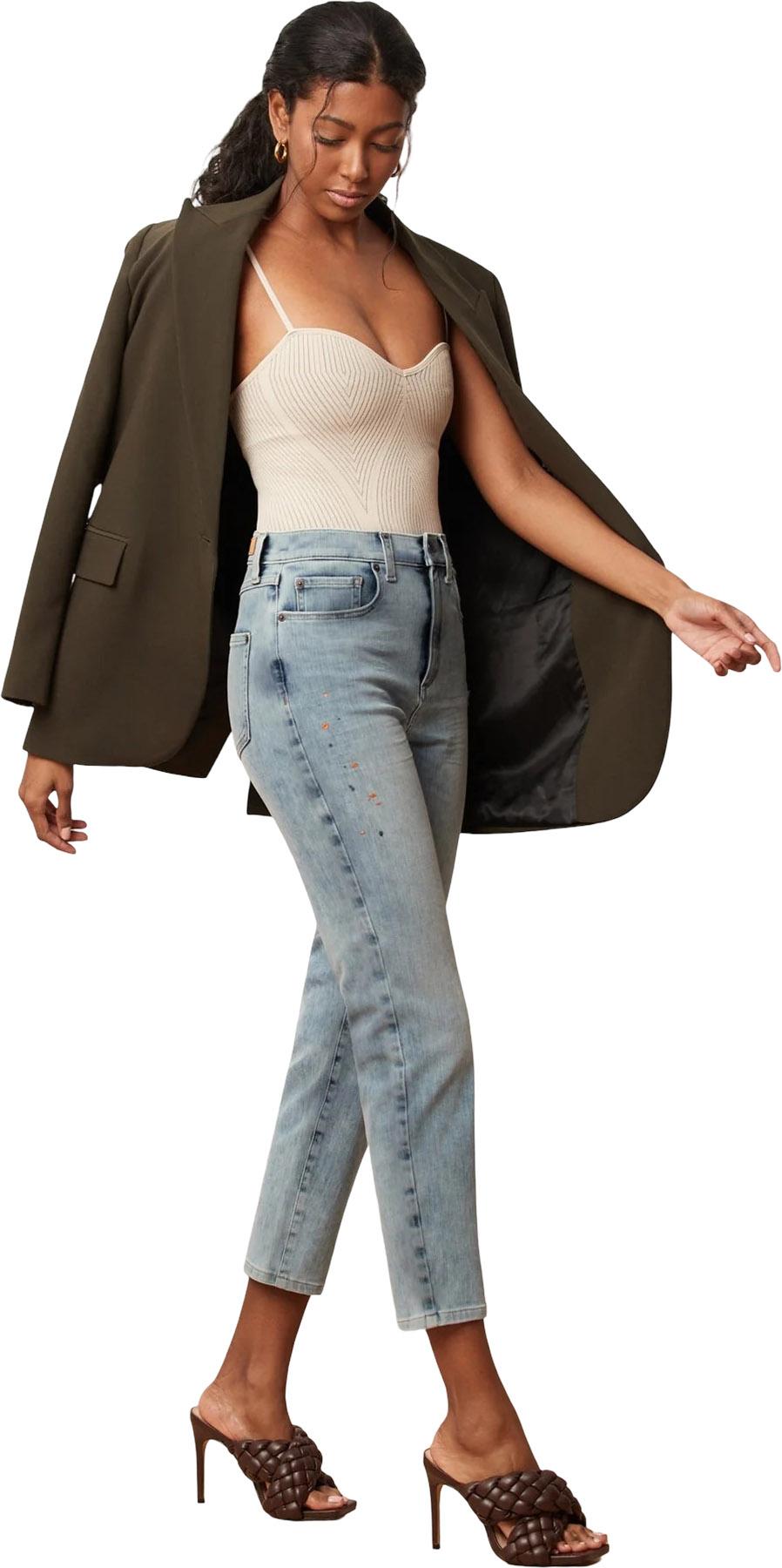 Numéro de l'image de la galerie de produits 2 pour le produit Jean coupe ajustée taille haute Emily 28" - Femme