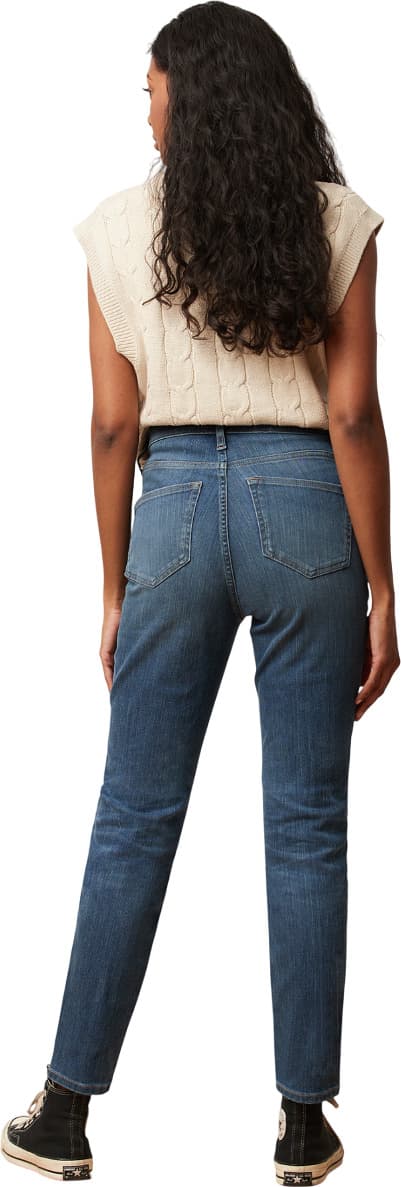 Numéro de l'image de la galerie de produits 3 pour le produit Jean moulant taille haute Rachel 28 po - Femme