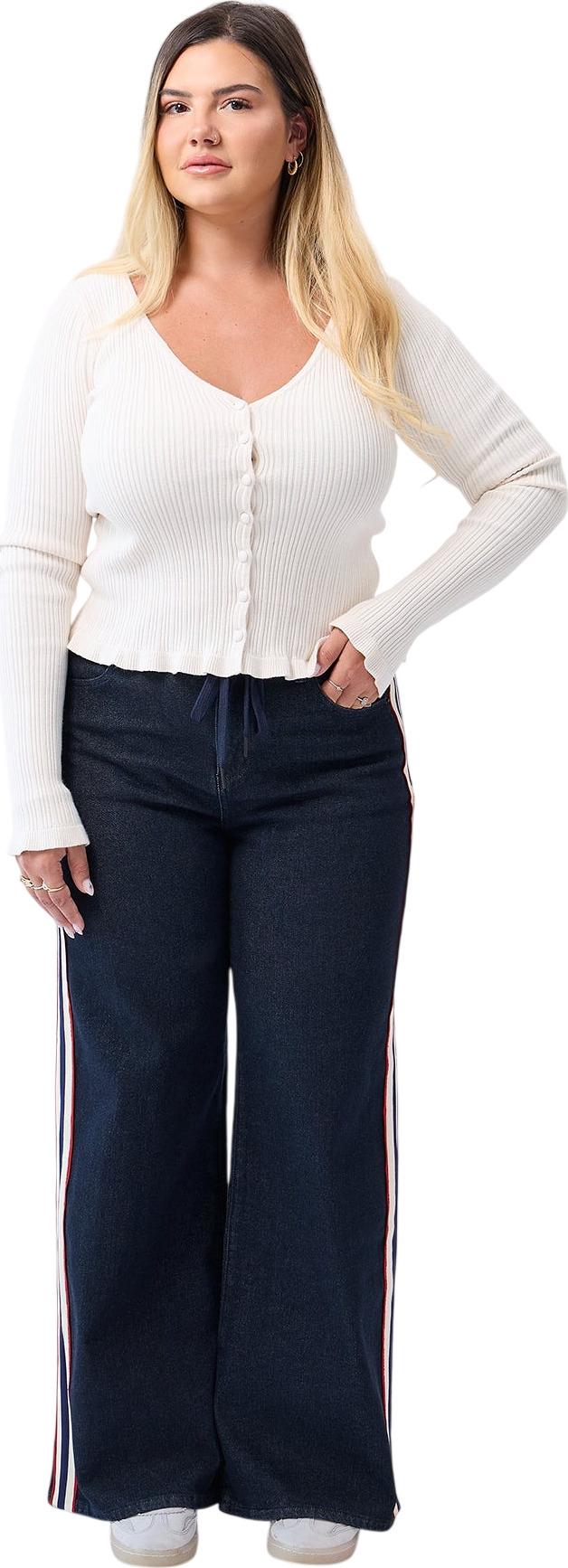 Product gallery image number 5 for product Lily Wide Leg Pants with Stripes - Women’s