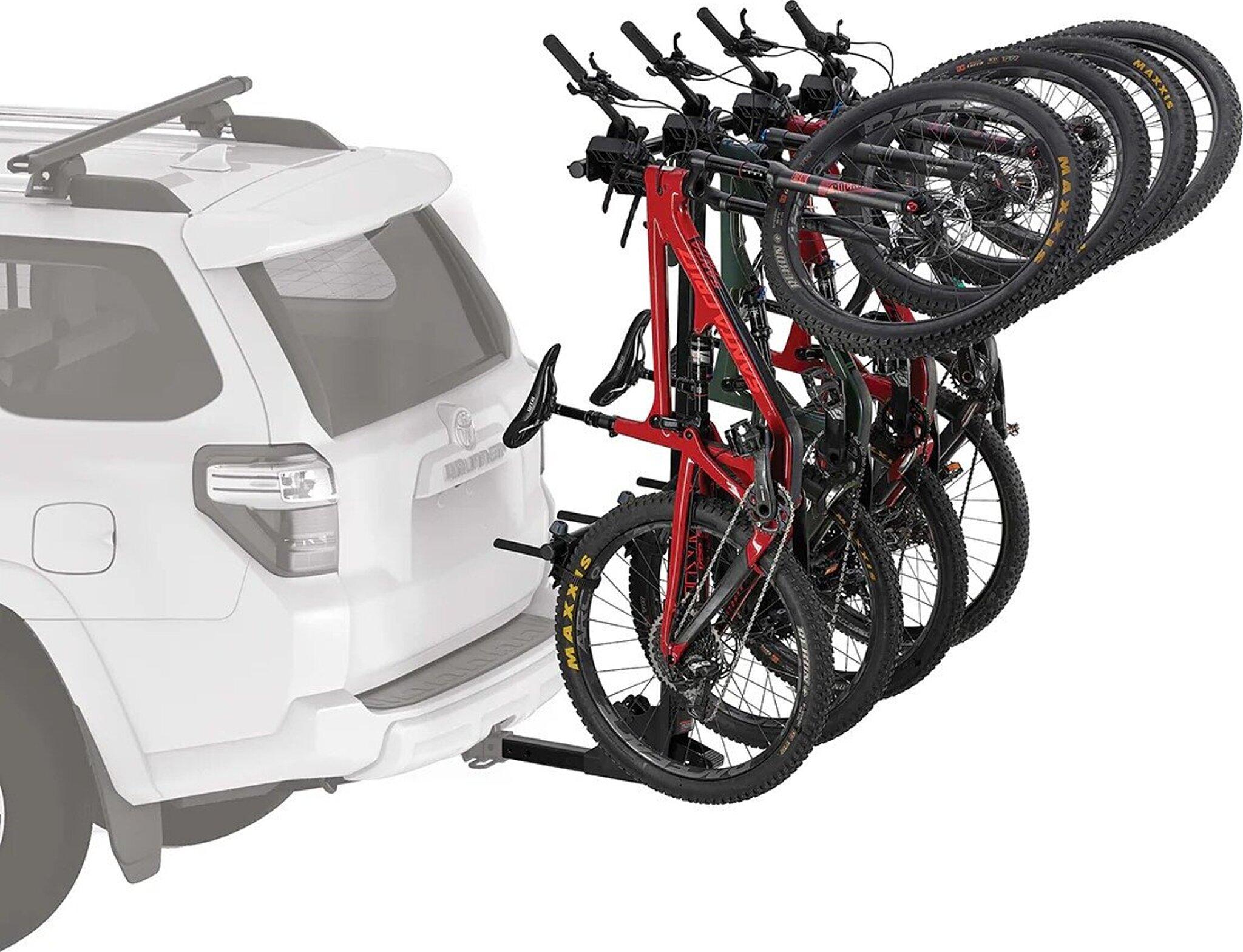 Product gallery image number 2 for product Porte-vélos vertical pour attelage HangTight 4