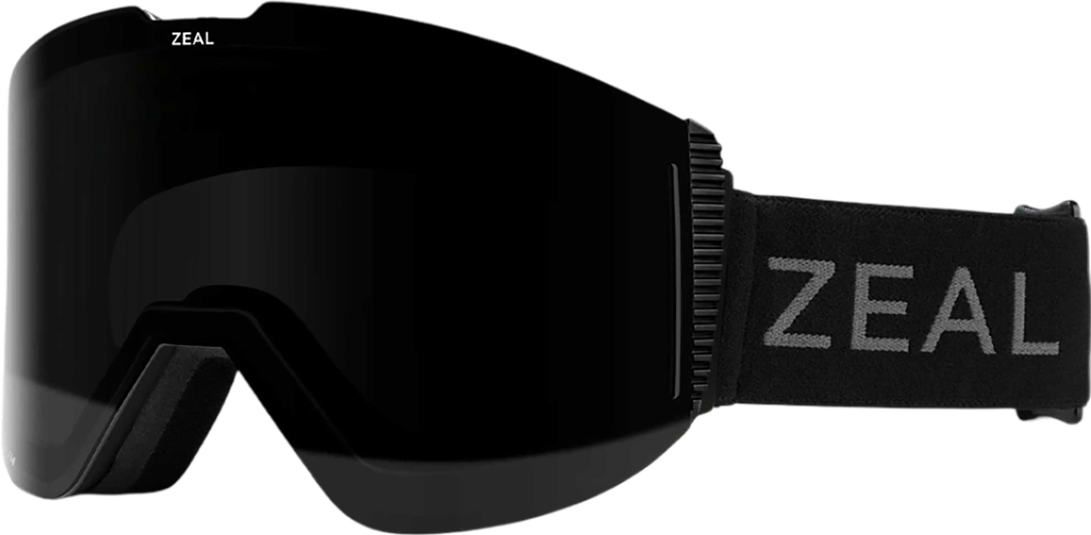 Dark Night - Dark Grey - Sky Blue Mirror
