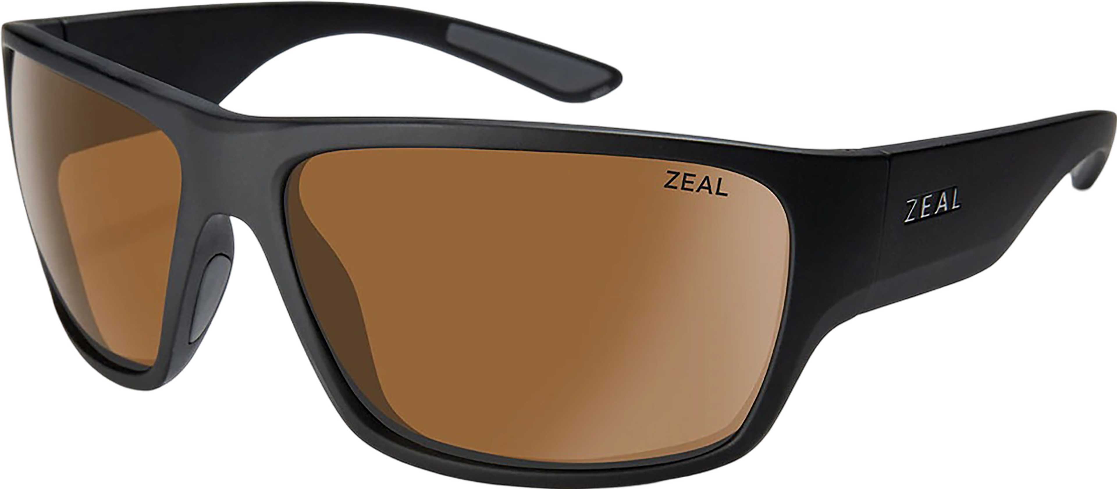 Product image for Decker Polarized Sunglasses - Matte Black - Copper Lens - Unisex