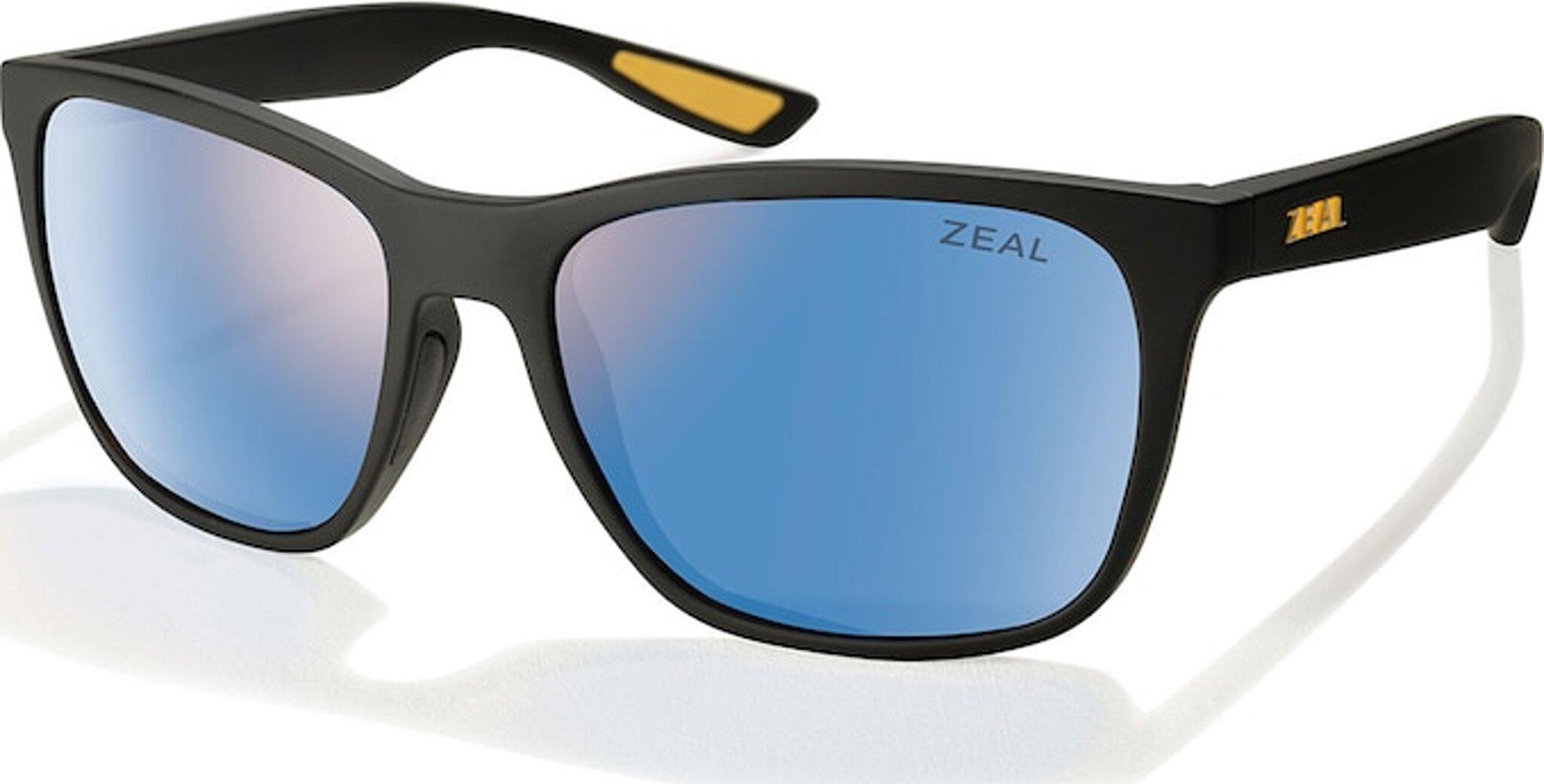 Product gallery image number 3 for product Fremont Polarized Sunglasses - Matte Black - Horizon Blue Lens - Unisex