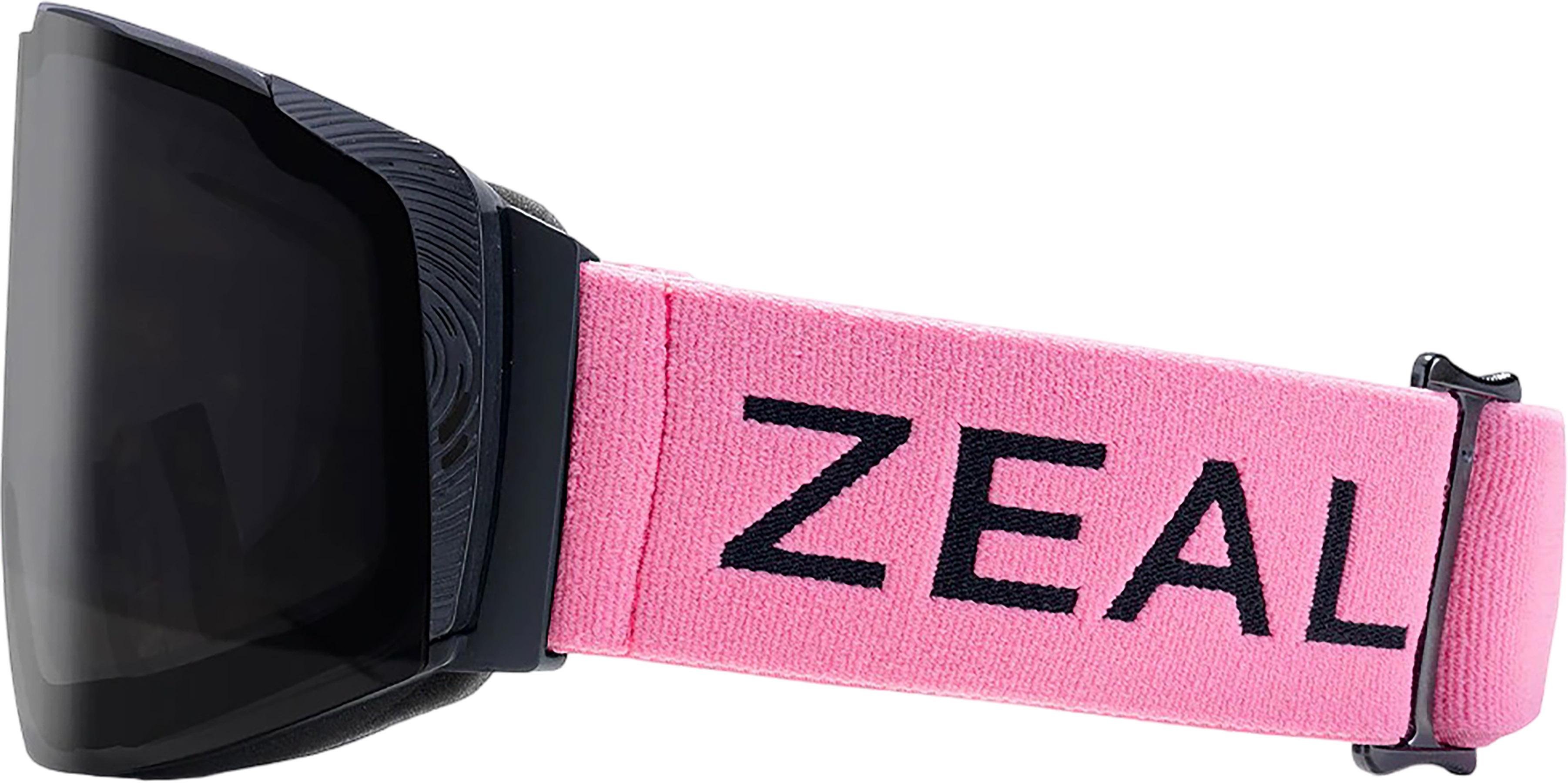 Product gallery image number 3 for product Meridian RLs + ODT Ski Goggles - Margot - Dark Grey with Sky Blue Mirror Lens