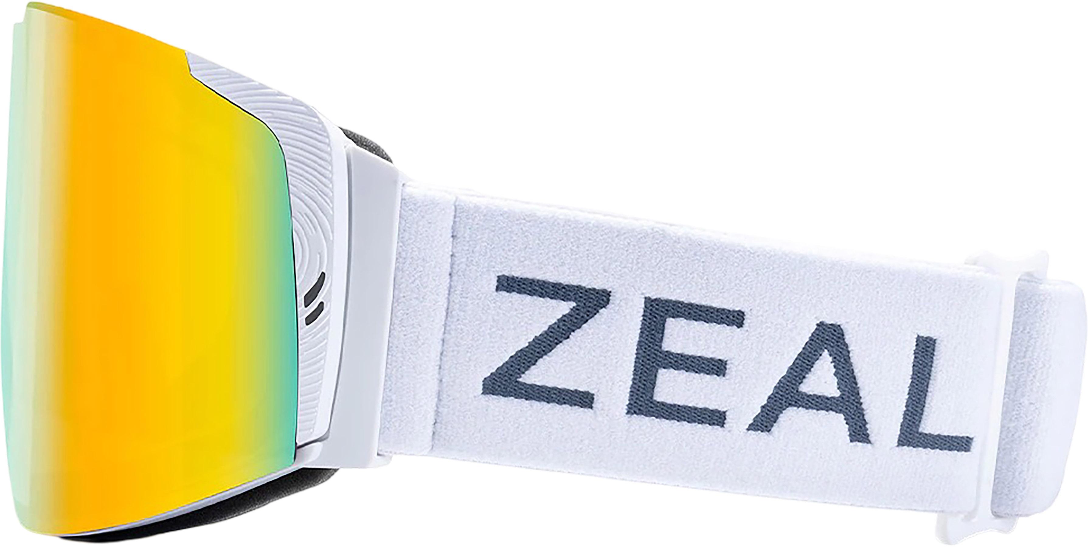 Product gallery image number 2 for product Meridian RLs + ODT Ski Goggles - Drift - Polarized Phoenix Mirror with Sky Blue Mirror Lens