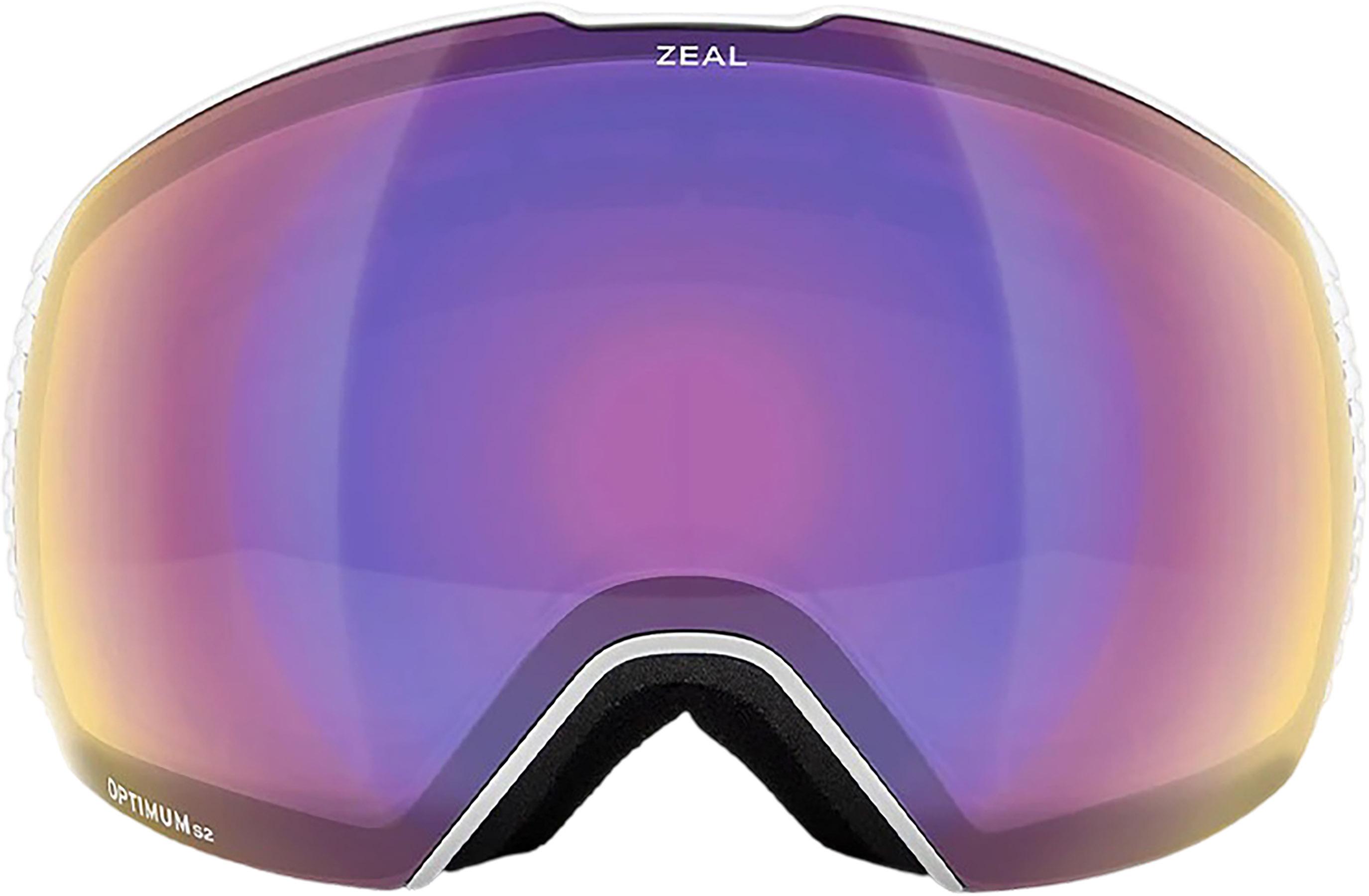Product gallery image number 3 for product Cloudfall RLs + ODT Ski Goggles - Drift - Optimum Sakura with Sky Blue Mirror Lens
