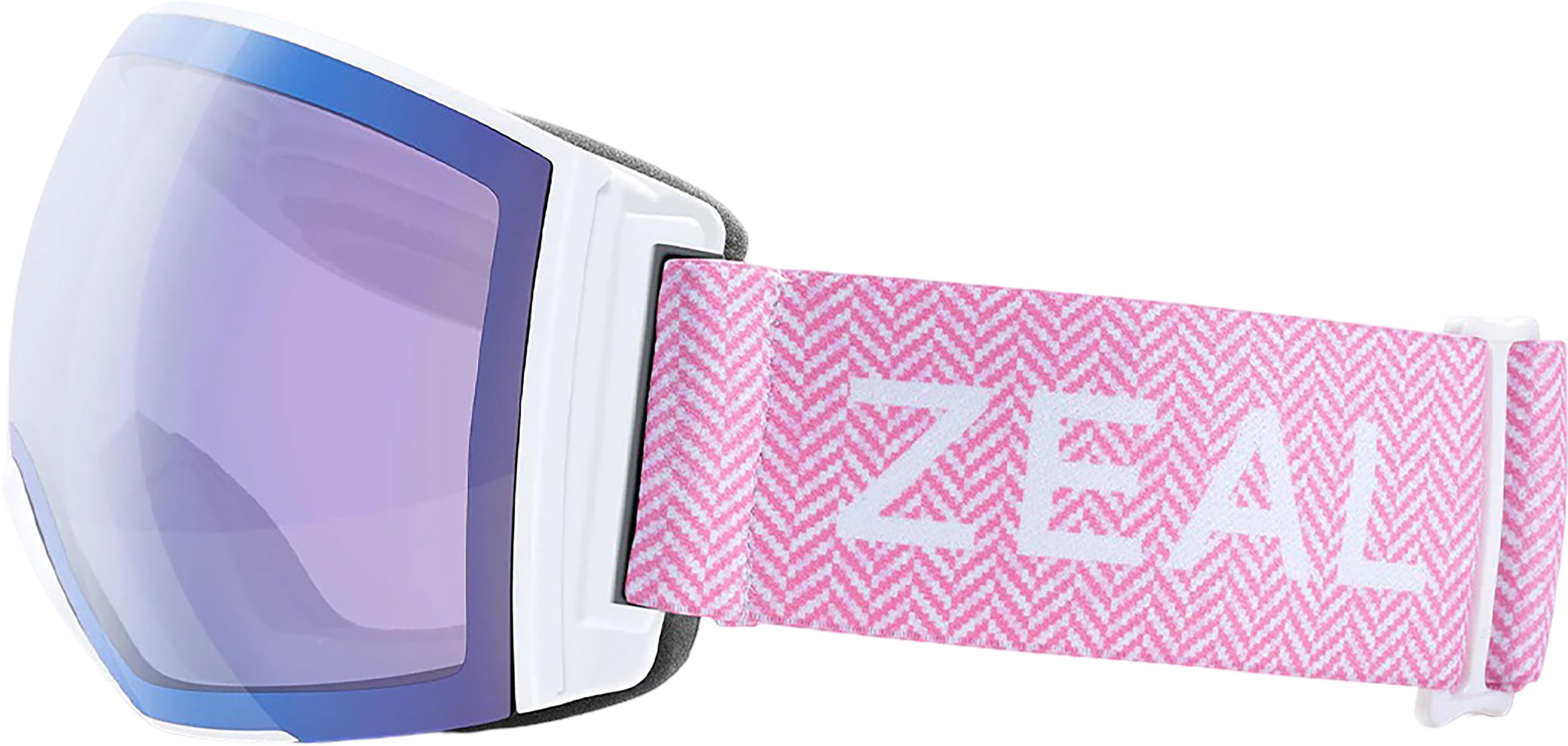 Product gallery image number 3 for product Hangfire ODT Ski Goggles - Herringbone - Persimmon Sky Blue Lens