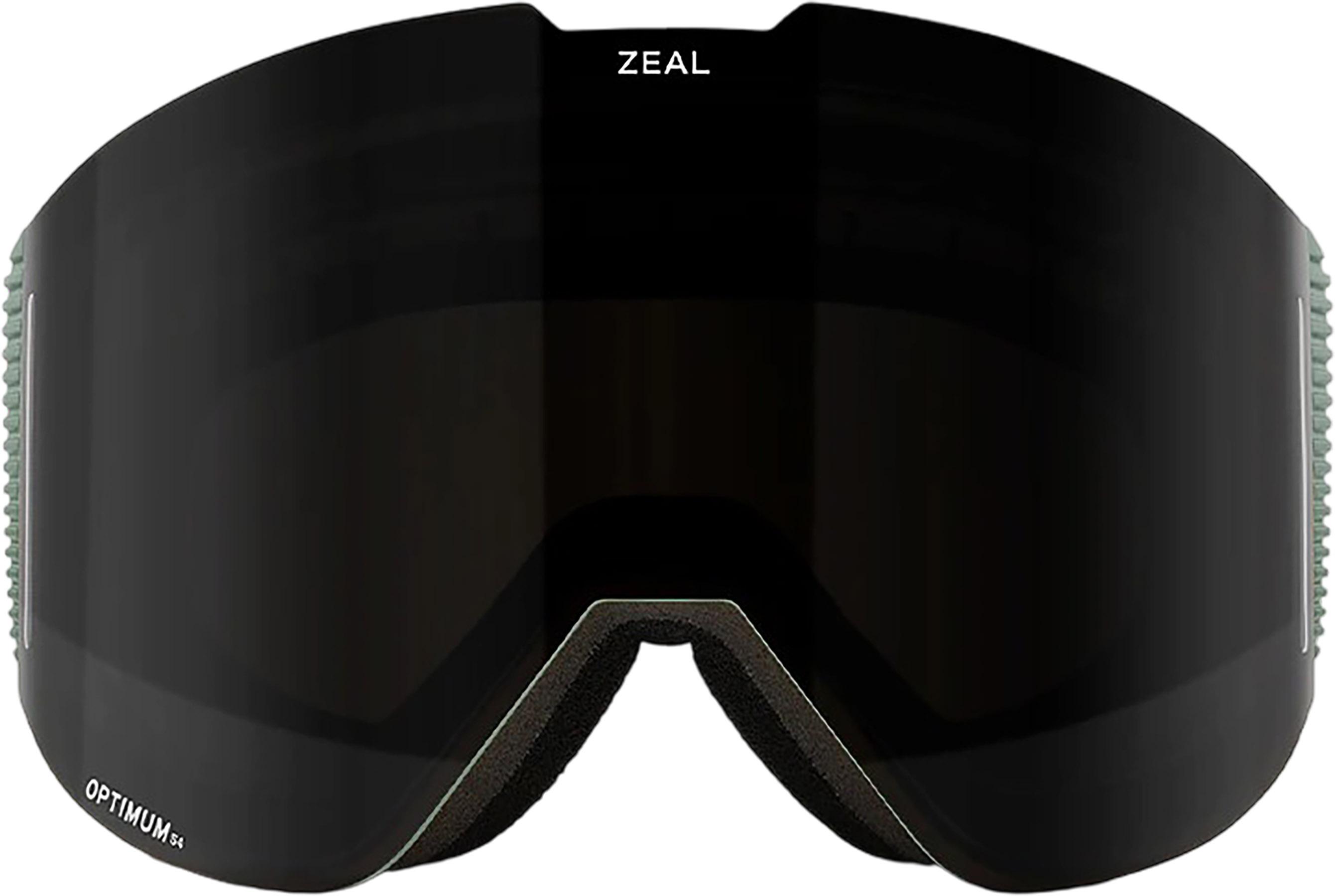 Product gallery image number 3 for product Lookout RLs + ODT Ski Goggles - Plaiditude - Dark Grey with Sky Blue Mirror Lens