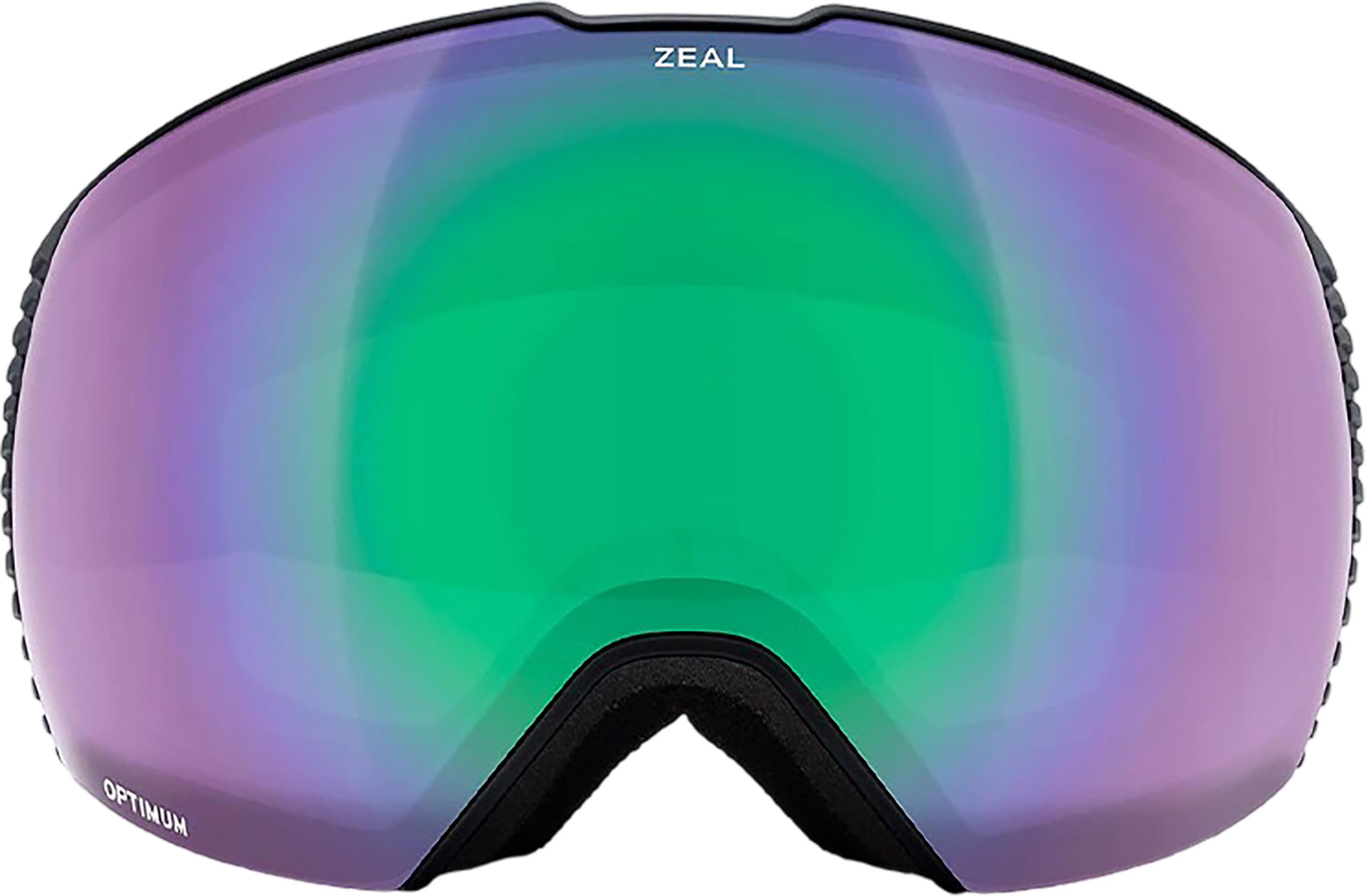 Product gallery image number 2 for product Cloudfall RLs + ODT Ski Goggles - Dark Night - Jade Mirror with Sky Blue Mirror Lens
