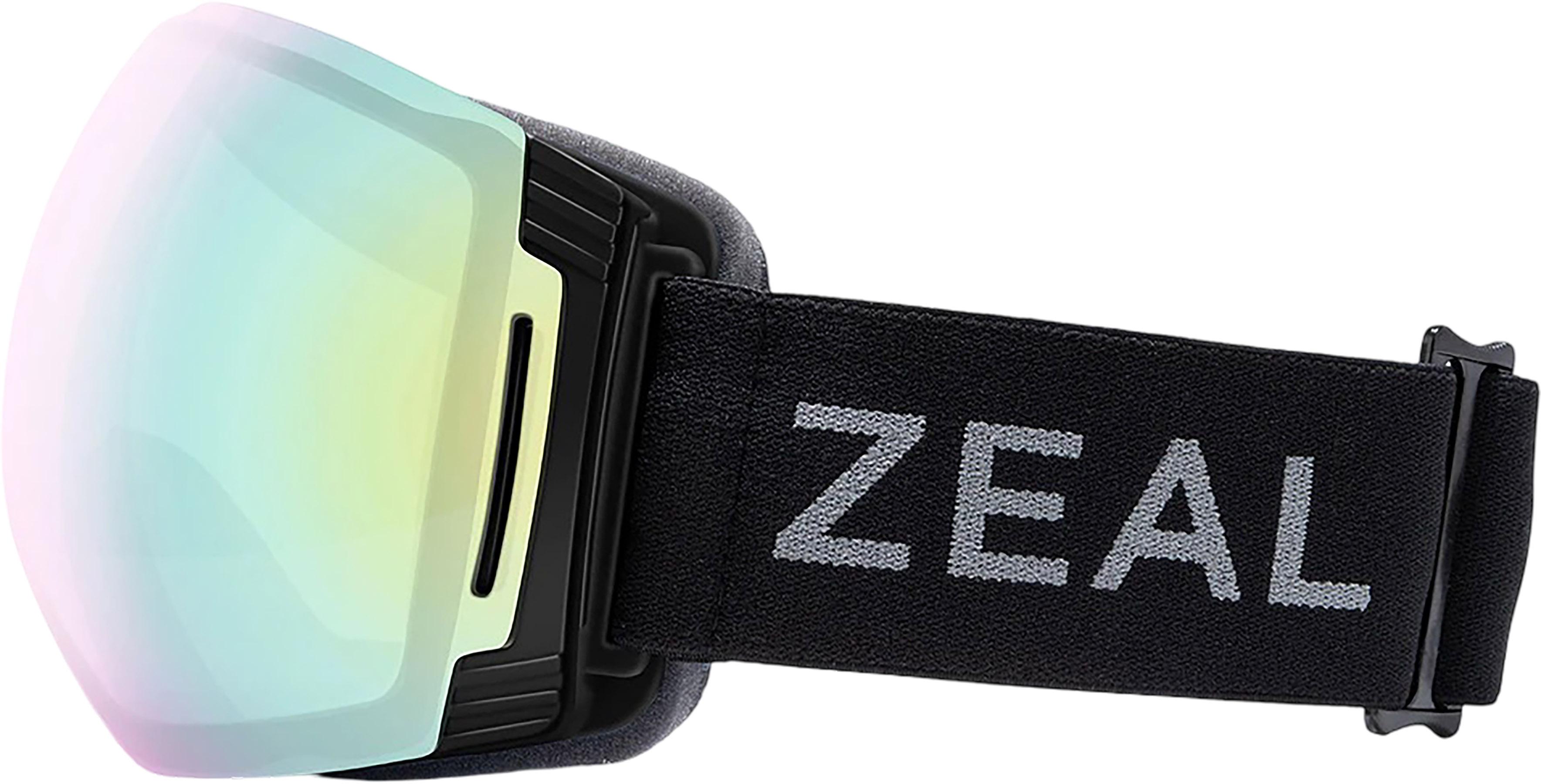 Product gallery image number 3 for product Cloudfall XL RLs + ODT Ski Goggles - Dark Night - Jade Mirror with Sky Blue Mirror Lens