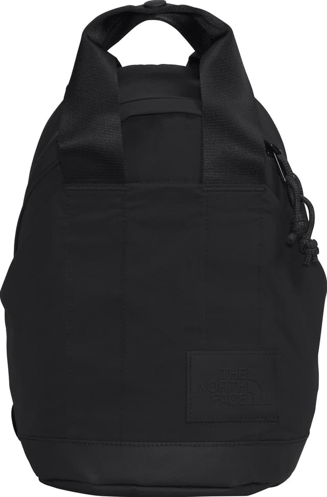 North face mini backpack black online