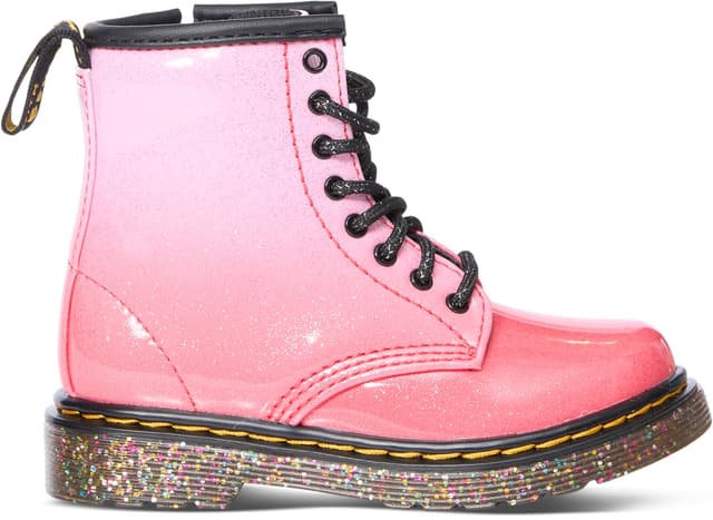 Doc martens Infant 1460 top Patent Leather Lace Up Boots pink size 4