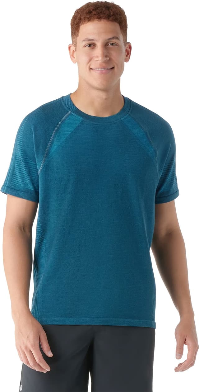 SmartWool Intraknit Thermal Merino Couche de Base supérieure pour Homme Black/White S