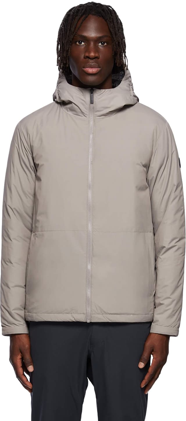 Grey down jacket on sale