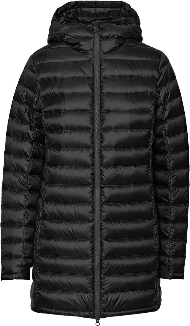 Lightweight long down jacket online