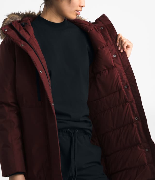 North face downtown parka online