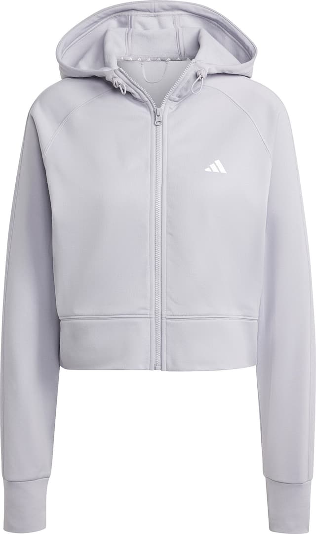【Adidas】AEROREADY GameGo Full-Zip Hooded Fleece Jacket Adidas AEROREADY GAME AND GO Women's FULL-ZIP HOODED FLEECE