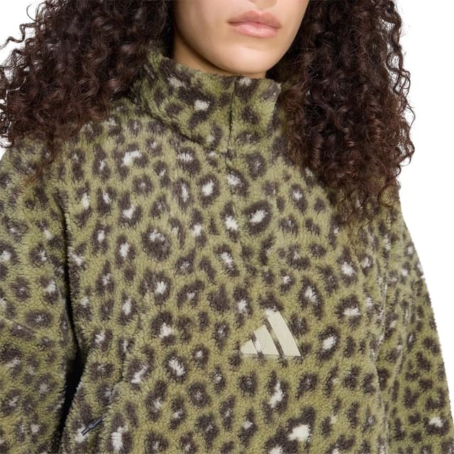 adidas Terrex Xploric CLIMAWARM High Pile Snap Pullover - Women's
