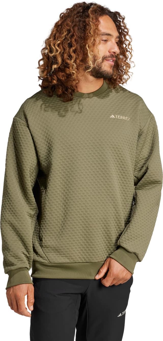 adidas Terrex Xploric Crew Neck Sweatshirt - Men's | Altitude Sports