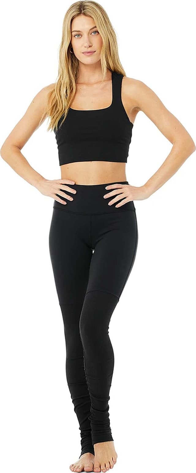Alo Yoga Alosoft Ribbed Chic Bra Tank - Women's | Altitude Sports