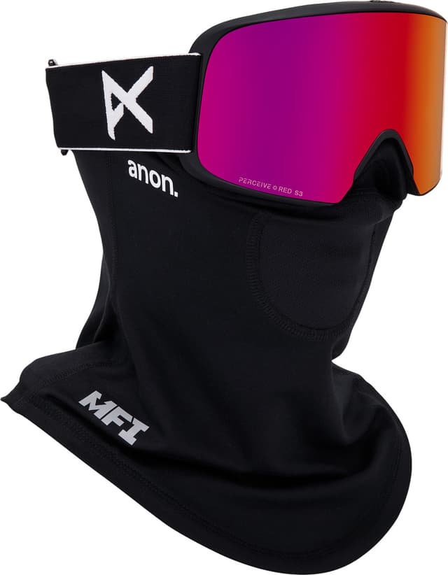 Anon M4 Cylindrical Goggles + Bonus Lens + MFI Face Mask - Unisex