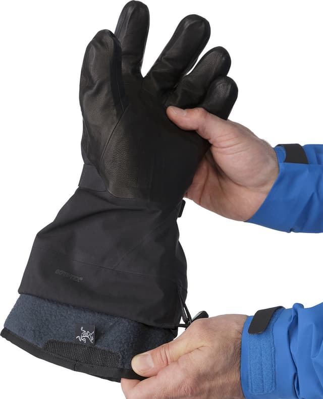 登山用品 ARC'TERYX - ARC'TERYX Rush SV Glove Black arc-22269_black_removable-