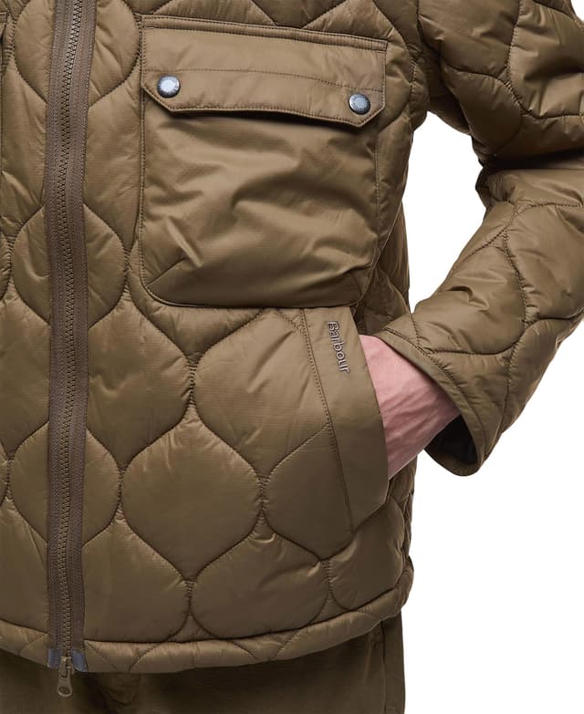 Barbour Spey Re-Engineered Hooded Quilted Jacket - Men's